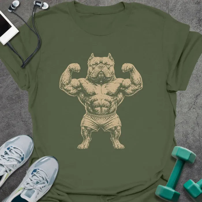 T-Shirt Military Green / S AB Front Pose T-Shirt