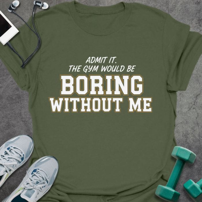T-Shirt Military Green / S Admit It V. T-Shirt