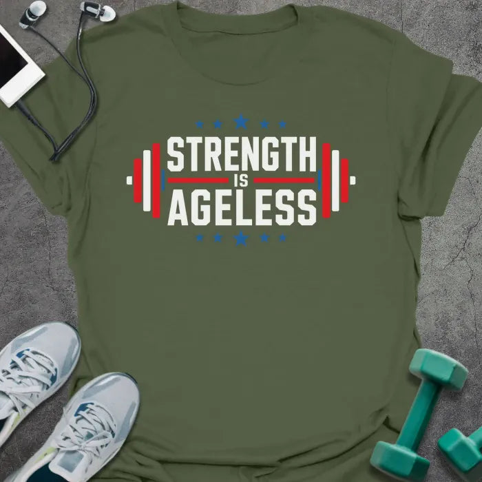 T-Shirt Military Green / S Ageless Badge T-Shirt