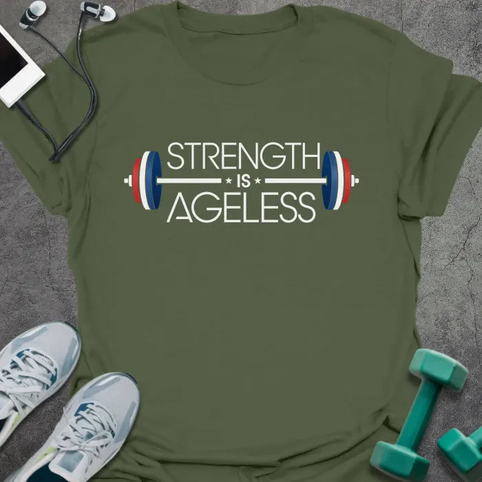 T-Shirt Military Green / S Ageless Plates T-Shirt