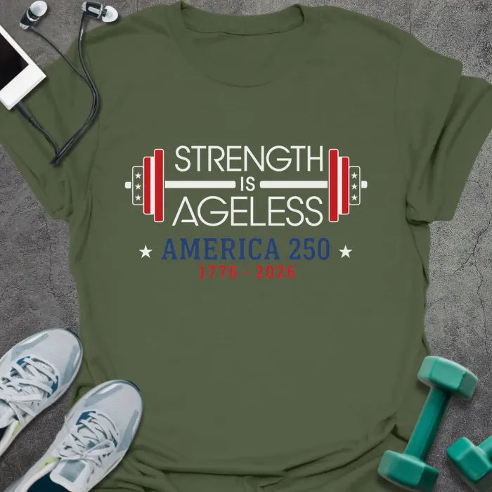 T-Shirt Military Green / S America Ageless T-Shirt