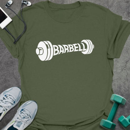T-Shirt Military Green / S Barbell T-Shirt