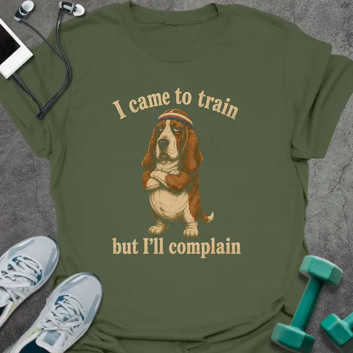 T-Shirt Military Green / S Basset Complains T-Shirt