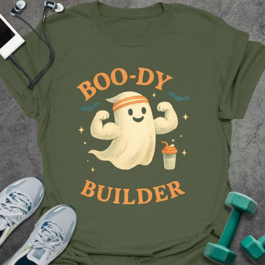 T-Shirt Military Green / S Boody Builder T-Shirt