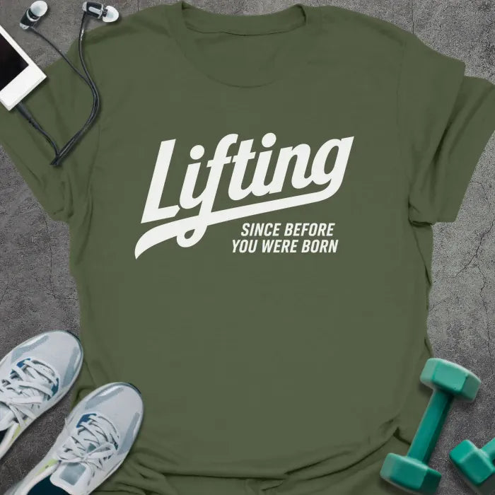T-Shirt Military Green / S Born Lifting T-Shirt