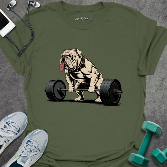 T-Shirt Military Green / S Bulldog DL T-Shirt