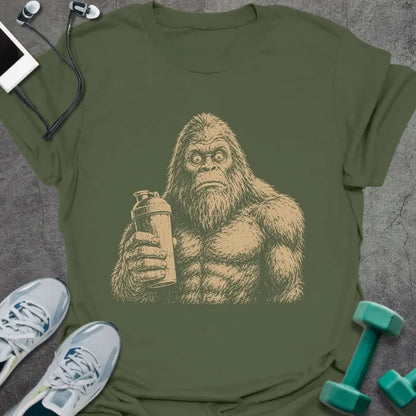 T-Shirt Military Green / S Buzzed Bigfoot T-Shirt