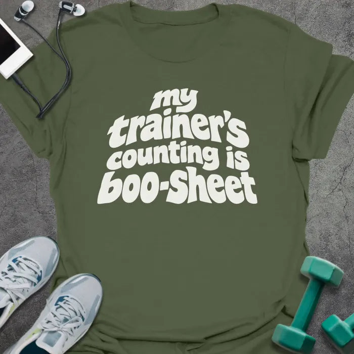 T-Shirt Military Green / S Counting Boo T-Shirt