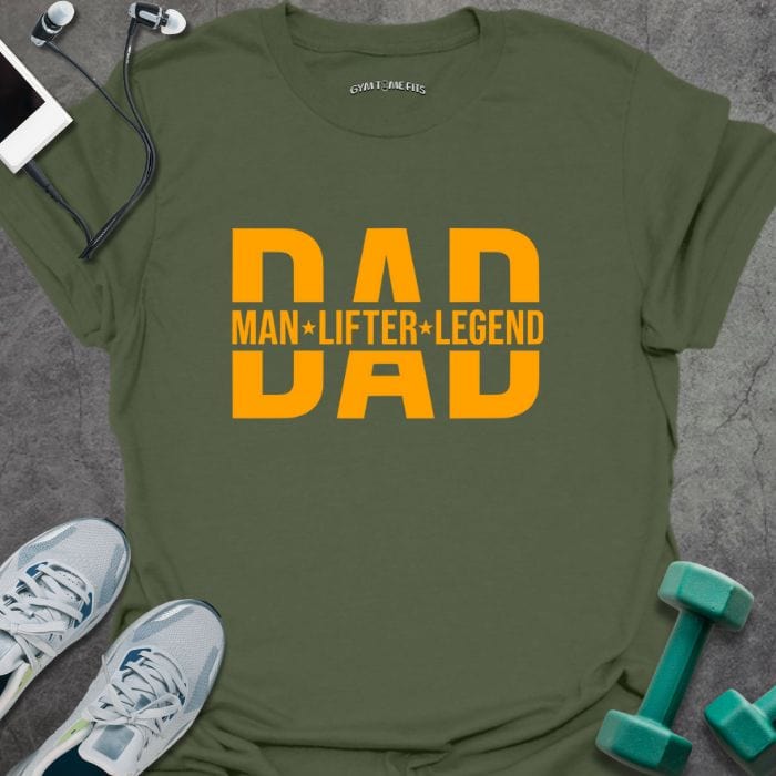 T-Shirt Military Green / S Dad T-Shirt