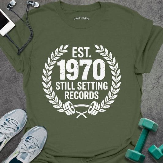 T-Shirt Military Green / S Est 1970 T-Shirt