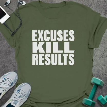 T-Shirt Military Green / S Excuses T-Shirt