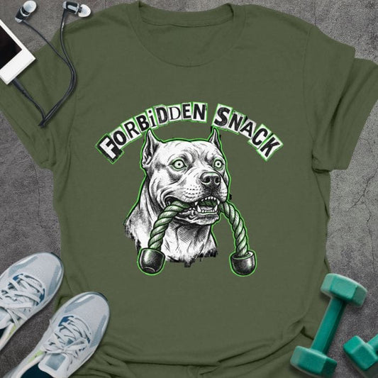 T-Shirt Military Green / S Forbidden Snack T-Shirt