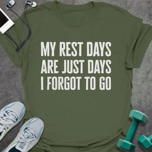 T-Shirt Military Green / S Forgot To T-Shirt