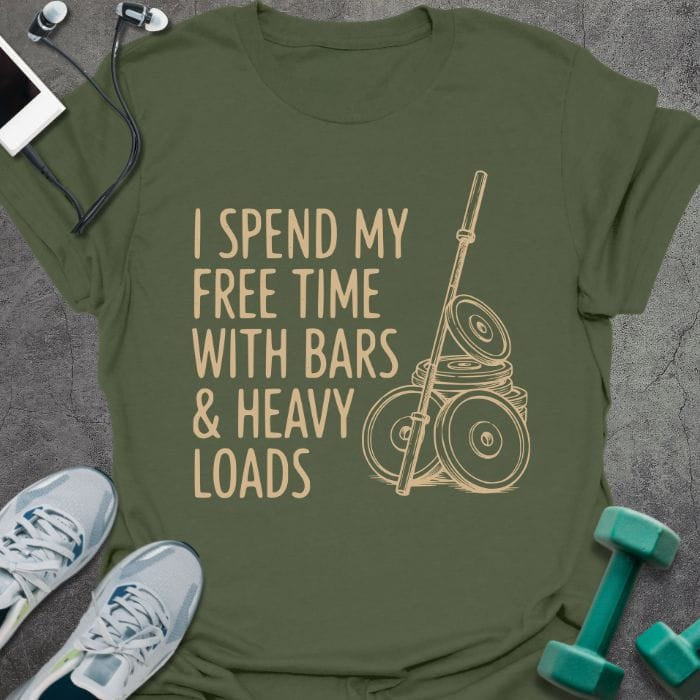 T-Shirt Military Green / S Free Time T-Shirt