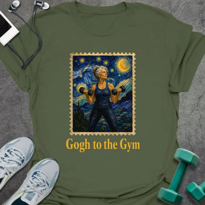 T-Shirt Military Green / S Gogh Gym T-Shirt