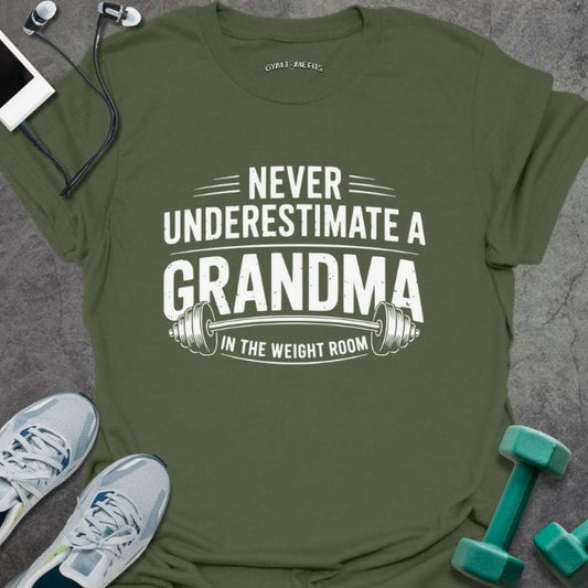 T-Shirt Military Green / S Grandma Weight T-Shirt
