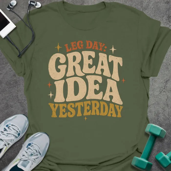 T-Shirt Military Green / S Great Yesterday T-Shirt