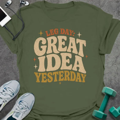 T-Shirt Military Green / S Great Yesterday T-Shirt