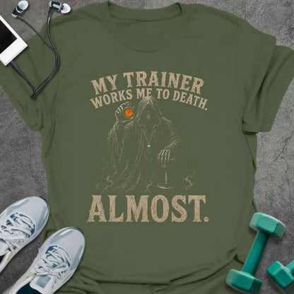 T-Shirt Military Green / S Grim Trainer T-Shirt