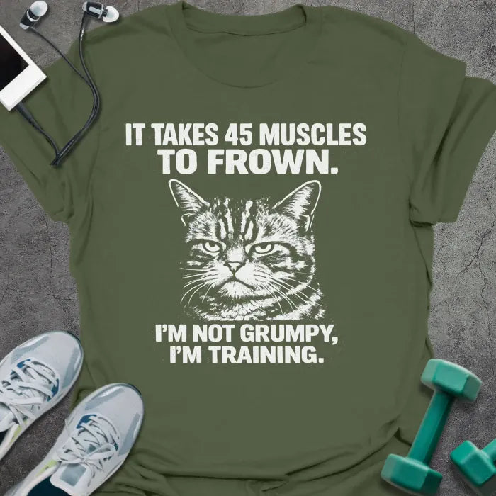 T-Shirt Military Green / S Grumpy Training T-Shirt