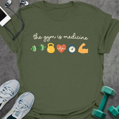 T-Shirt Military Green / S Gym Medicine T-Shirt