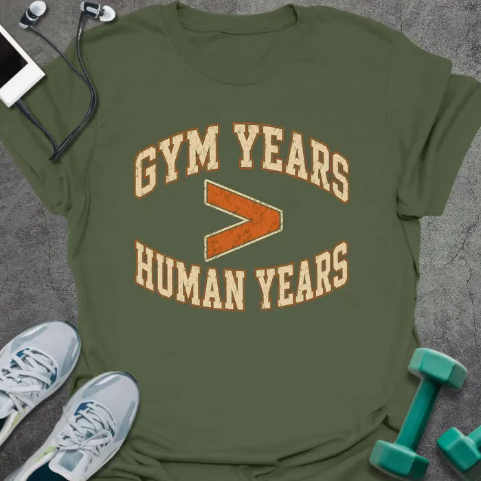T-Shirt Military Green / S Gym Years T-Shirt