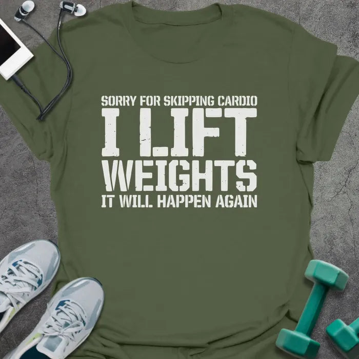 T-Shirt Military Green / S Happen Again T-Shirt