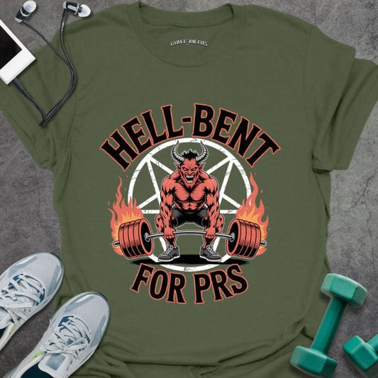 T-Shirt Military Green / S Hell Bent T-Shirt