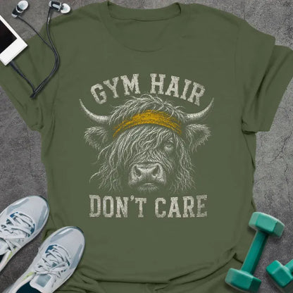 T-Shirt Military Green / S Highland Hair T-Shirt