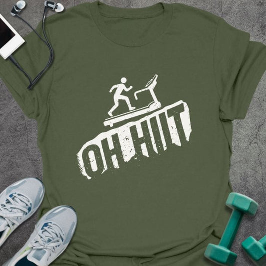 T-Shirt Military Green / S HIIT Treadmill T-Shirt