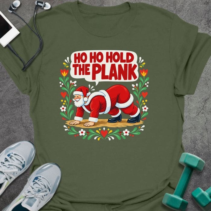 T-Shirt Military Green / S Ho Ho Hold T-Shirt