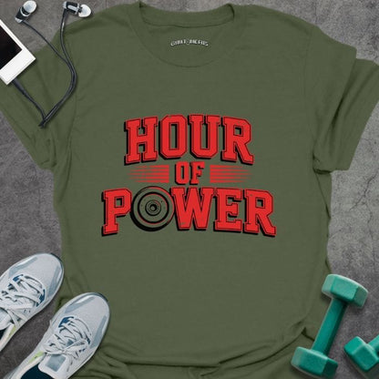 T-Shirt Military Green / S Hour Of Power T-Shirt