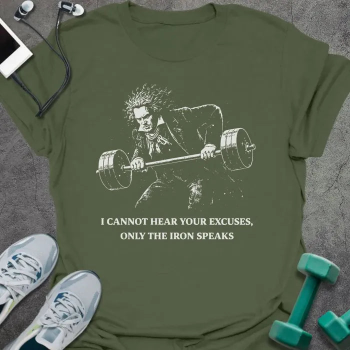 T-Shirt Military Green / S Iron Speaks T-Shirt