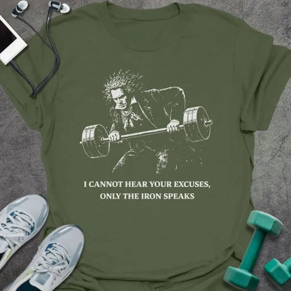 T-Shirt Military Green / S Iron Speaks T-Shirt