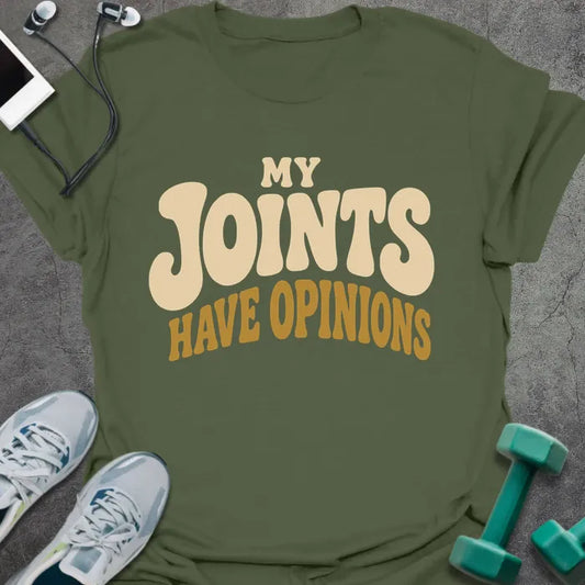 T-Shirt Military Green / S Joints Opinions T-Shirt