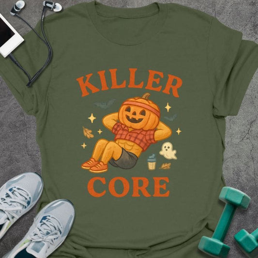 T-Shirt Military Green / S Killer Core T-Shirt
