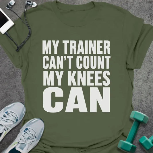 T-Shirt Military Green / S Knees Can T-Shirt