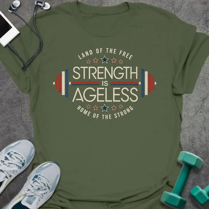 T-Shirt Military Green / S Land Strong T-Shirt