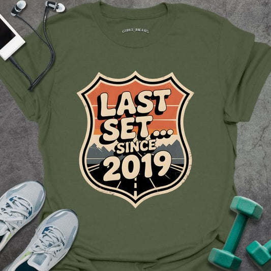 T-Shirt Military Green / S Last Set Since T-Shirt