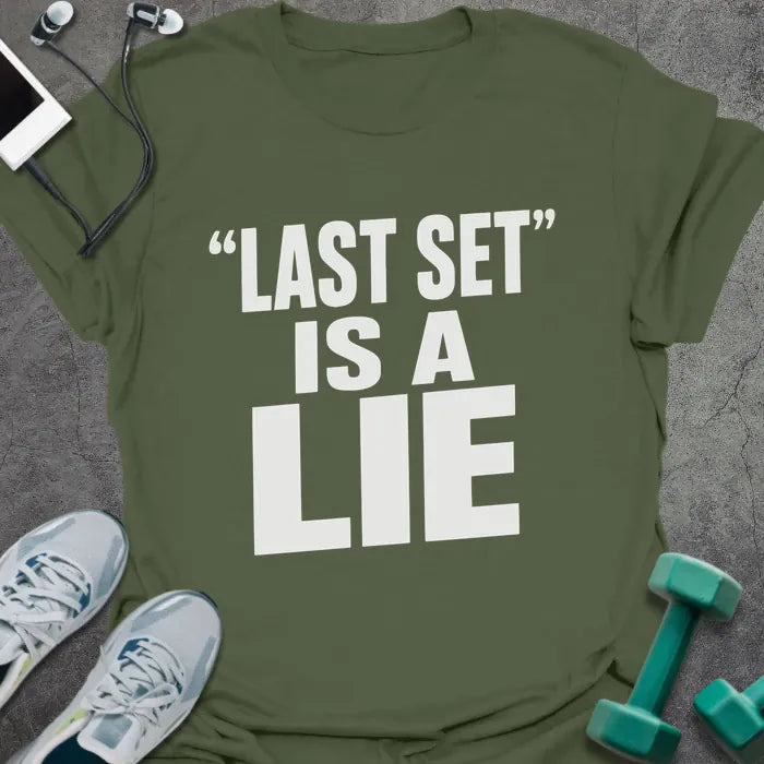 T-Shirt Military Green / S Last Set T-Shirt