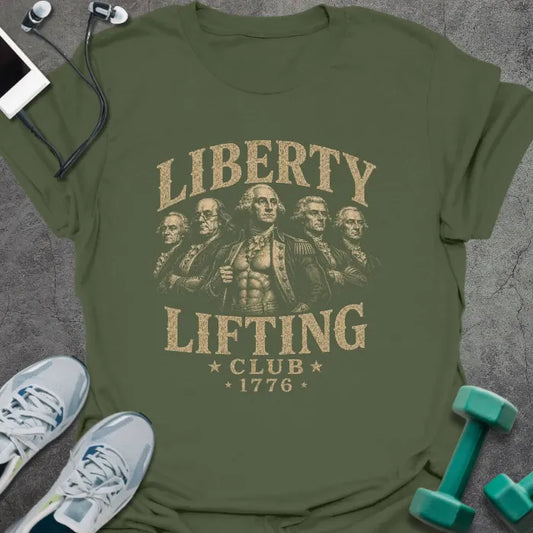 T-Shirt Military Green / S Liberty Club T-Shirt