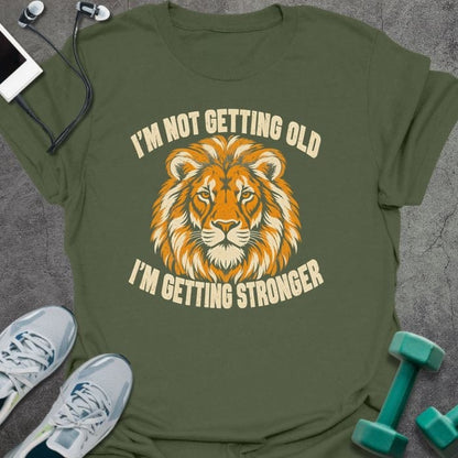 T-Shirt Military Green / S Lion Stronger T-Shirt