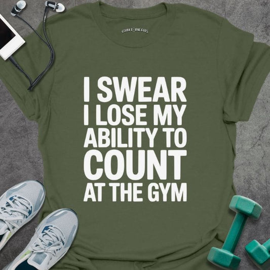 T-Shirt Military Green / S Lose Count T-Shirt