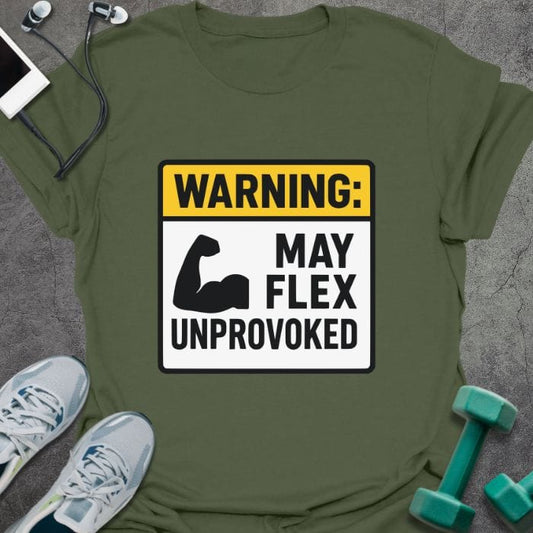 T-Shirt Military Green / S May Flex T-Shirt