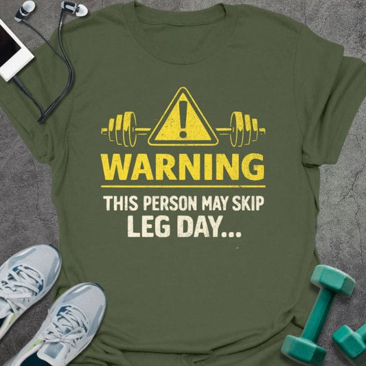 T-Shirt Military Green / S May Skip T-Shirt