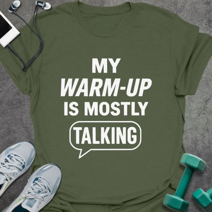 T-Shirt Military Green / S Mostly Talking T-Shirt
