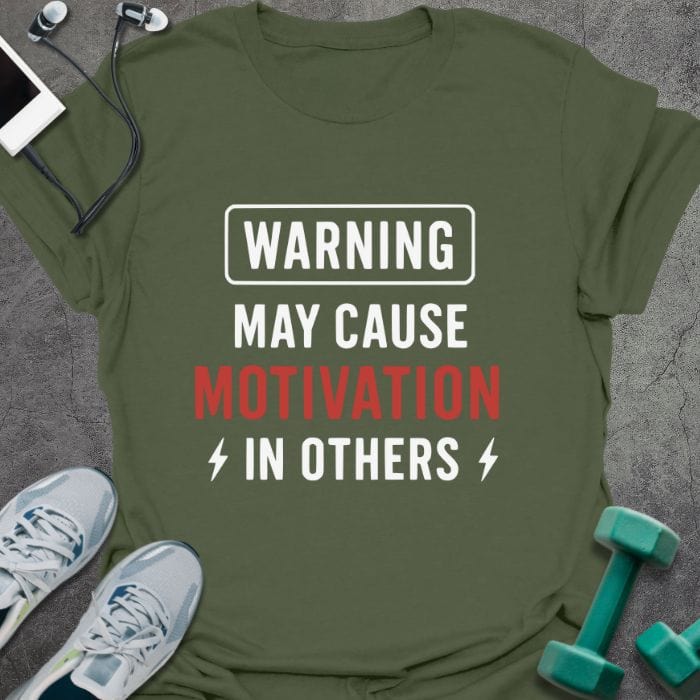 T-Shirt Military Green / S Motivation T-Shirt