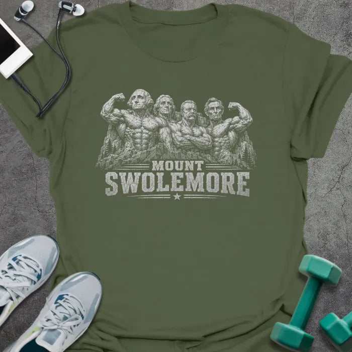 T-Shirt Military Green / S Mount Swolemore T-Shirt