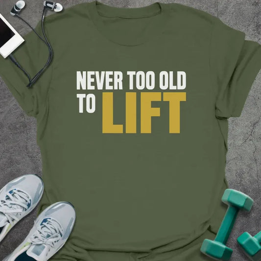 T-Shirt Military Green / S Never Old T-Shirt