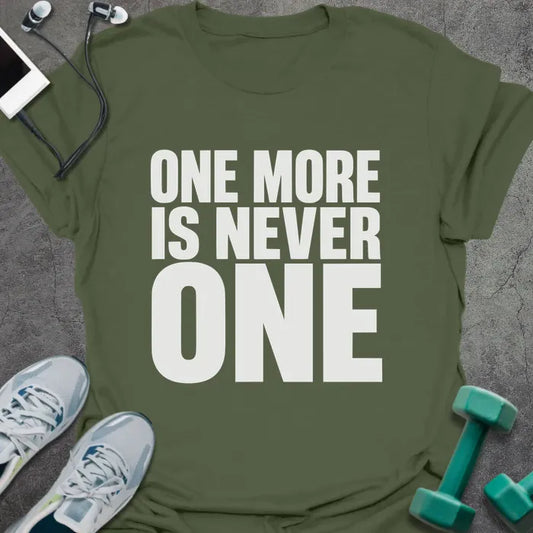 T-Shirt Military Green / S Never One T-Shirt